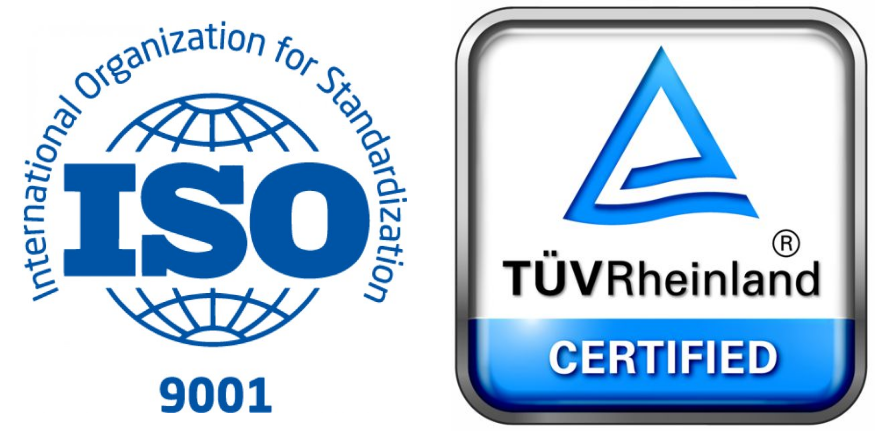 TUV ISO 9001 2015